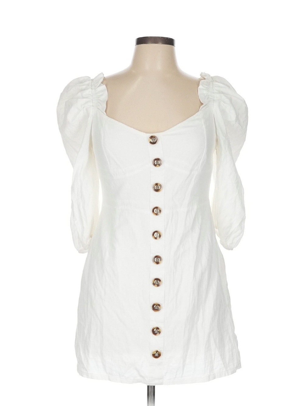Seven Wonders white 100% cotton dress size 10